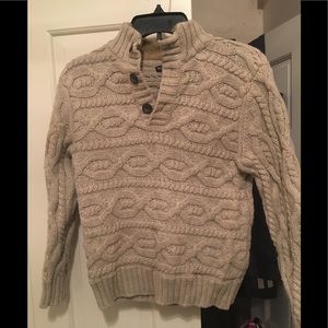 Boys size 10 Gap cable knit sweater. Priced to sell.